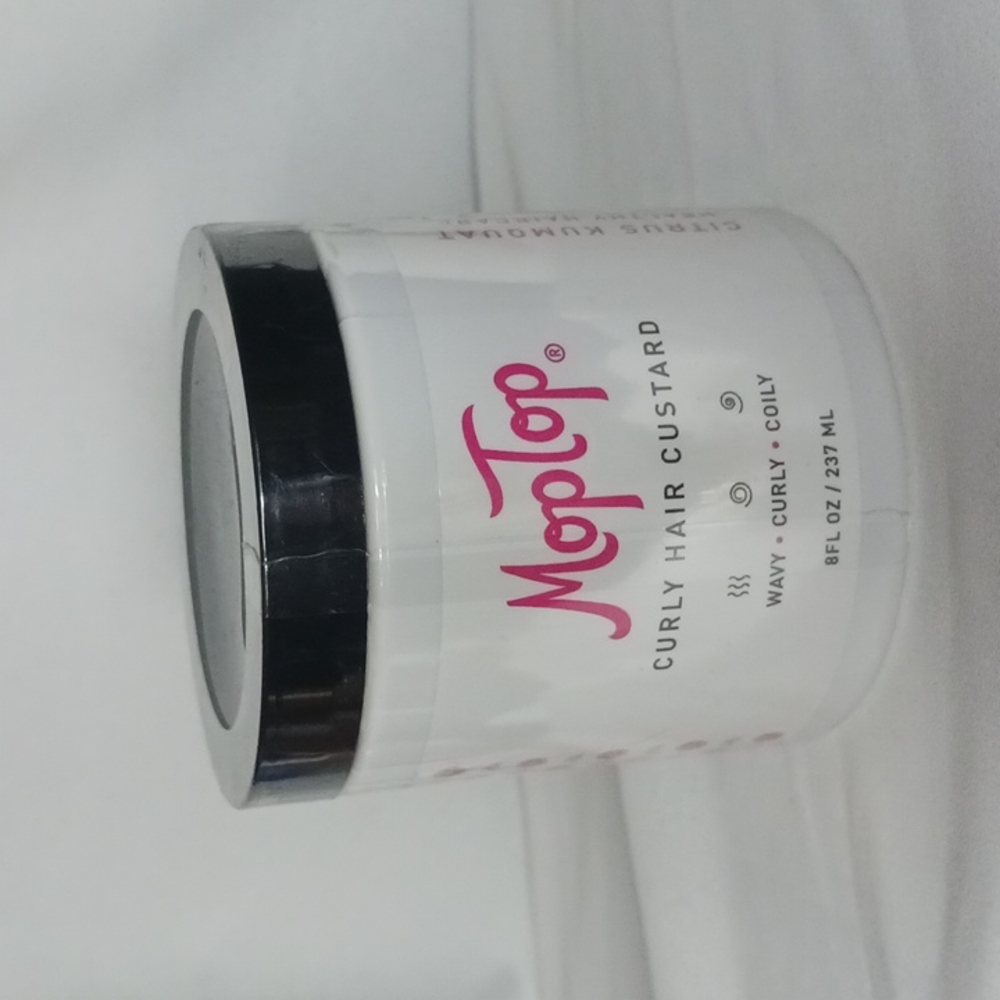 Mop top curly hair custard